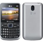 Celular LG C397 Preto Dual Chip Wi-Fi, 2MP, MP3 e Rádio