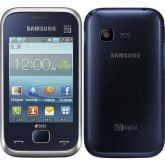 Celular Samsung C3313 Dual Chip Azul TV Digital Touch 2G 2MP