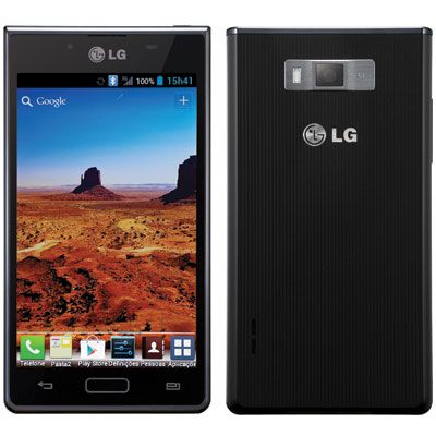 Smartphone Optimus L7 P705F Preto 4.3" 3G Wi-Fi 1Ghz 4GB
