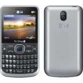 Celular LG C398 Preto Tri Chip Wi-Fi, 2MP, MP3, Rádio FM