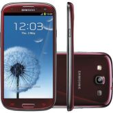Smartphone Samsung Galaxy SIII GT-9300 Vermelho