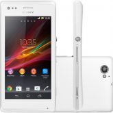 Smartphone Xperia M Branco Dual Chip Tela 4 3G Wi-Fi 5MP 4GB