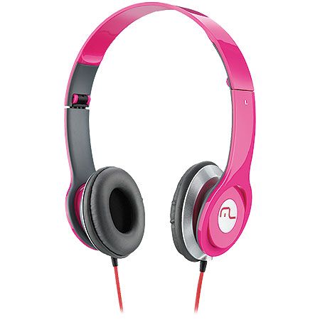 FONE DE OUVIDO HOT BEAT PH068 ROSA - MULTILASER