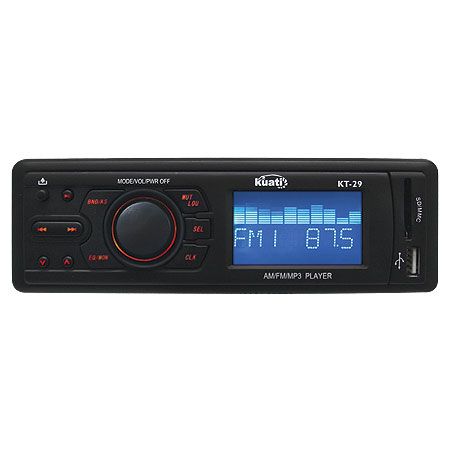 Auto Rádio Kuati KT-29 USB e SD