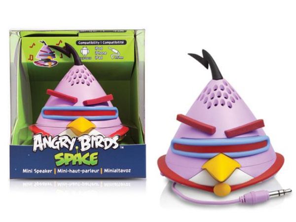 MINI SPEAKER LAZER BIRD IPOD/IPHONE/IPAD GEAR4 ANGRY BIRDS