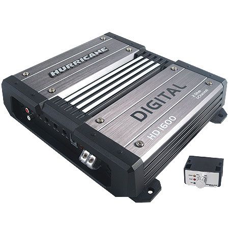 AMPLIFICADOR DIGITAL 1600W RMS HD1600 2 OHMS - HURRICANE