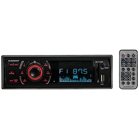 AUTO RÁDIO USB/SD AM-FM - CONTROLE REMOTO AR115MP - AUDIOART