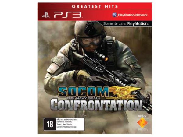 Jogo Ps3 Sony Socom Us Navy Seals Confrontation