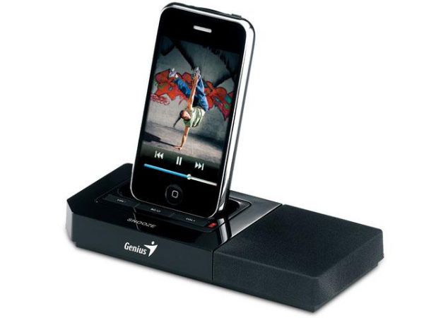 DOCKING STATION GENIUS ESTAÇÃO IPHONE 2W RMS C/ CARREGADOR