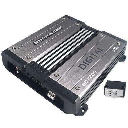 AMPLIFICADOR DIGITAL 2200W RMS HD2200 2 OHMS - HURRICANE